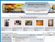 Tablet Screenshot of forum.maranciaki.pl